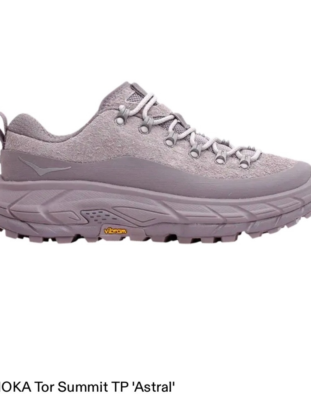 HOKA Tor Summit TP Astral Trail Shoe. Size 10.5
